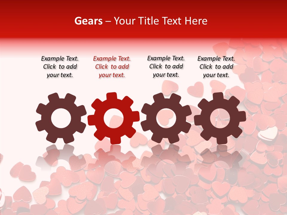 Holiday Romantic Shape PowerPoint Template