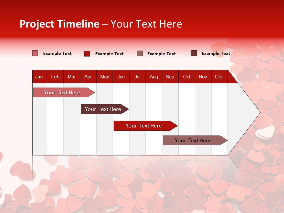 Holiday Romantic Shape PowerPoint Template