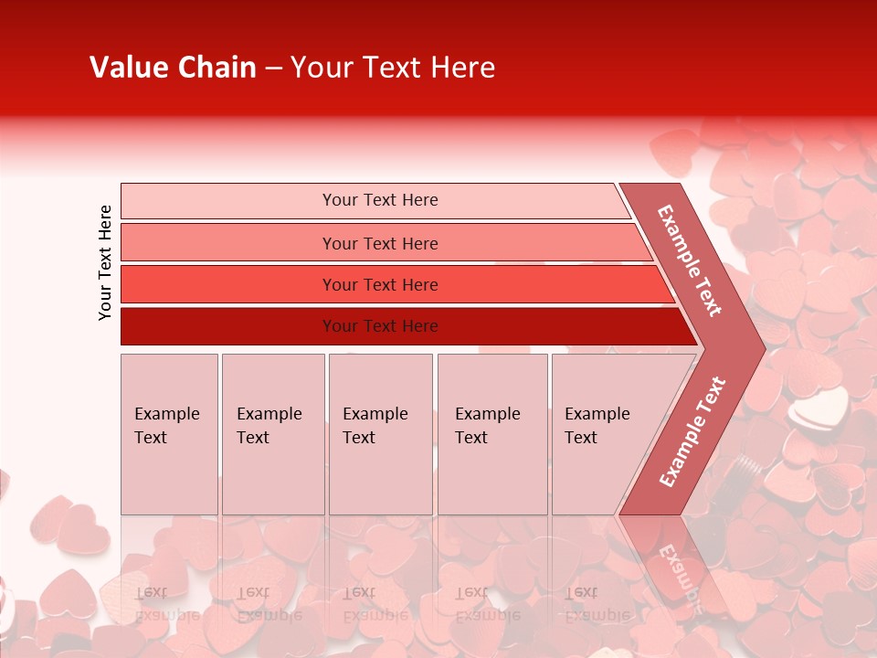 Holiday Romantic Shape PowerPoint Template