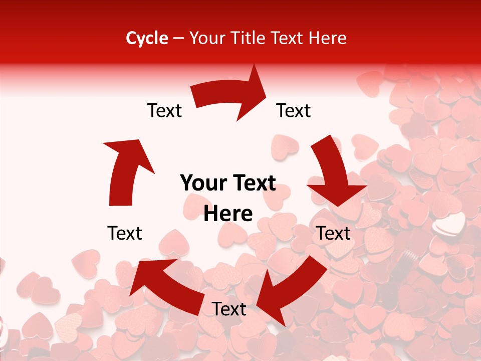 Holiday Romantic Shape PowerPoint Template