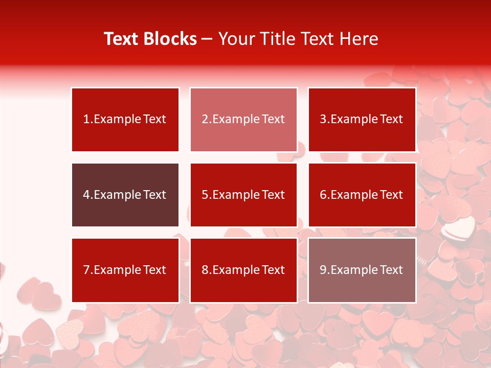 Holiday Romantic Shape PowerPoint Template