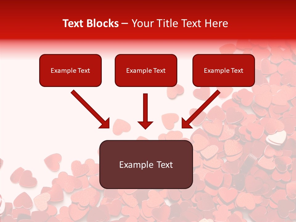 Holiday Romantic Shape PowerPoint Template