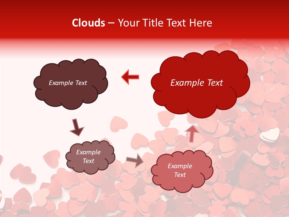 Holiday Romantic Shape PowerPoint Template