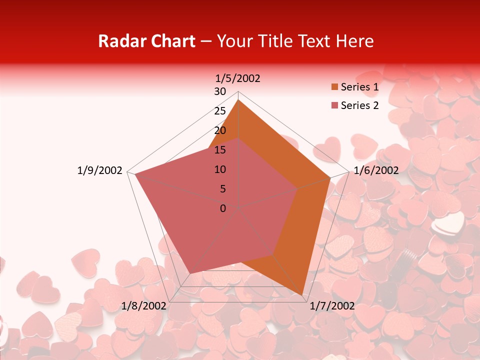 Holiday Romantic Shape PowerPoint Template