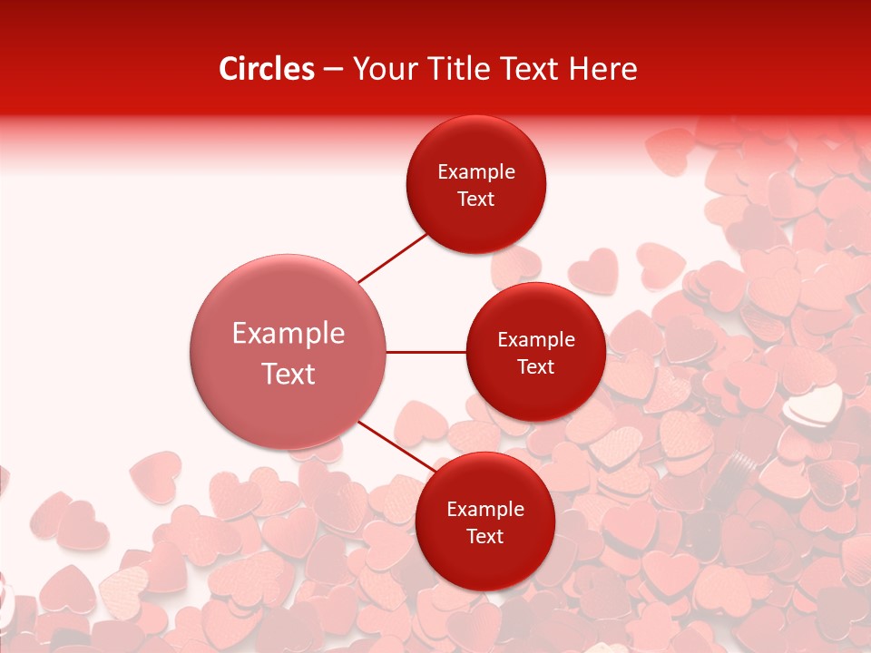 Holiday Romantic Shape PowerPoint Template