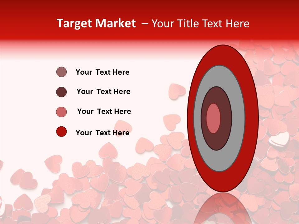 Holiday Romantic Shape PowerPoint Template