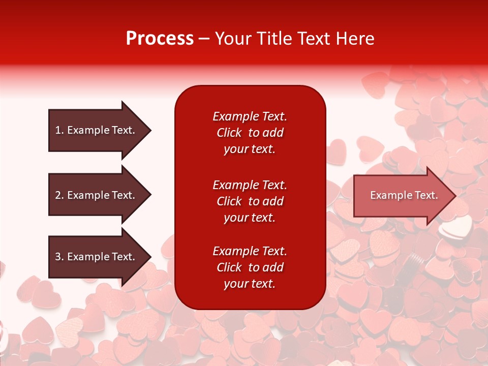 Holiday Romantic Shape PowerPoint Template