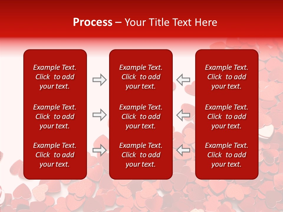 Holiday Romantic Shape PowerPoint Template