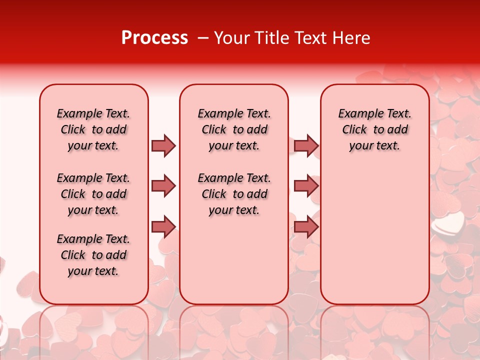 Holiday Romantic Shape PowerPoint Template
