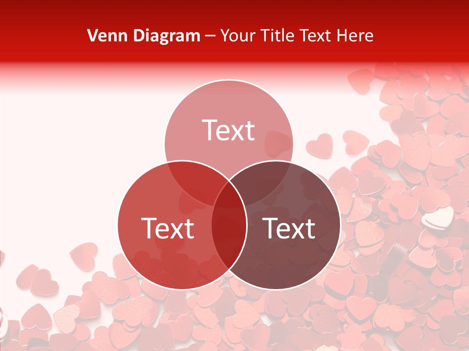 Holiday Romantic Shape PowerPoint Template