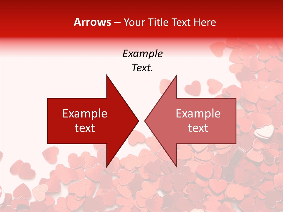 Holiday Romantic Shape PowerPoint Template