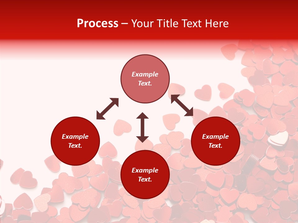 Holiday Romantic Shape PowerPoint Template