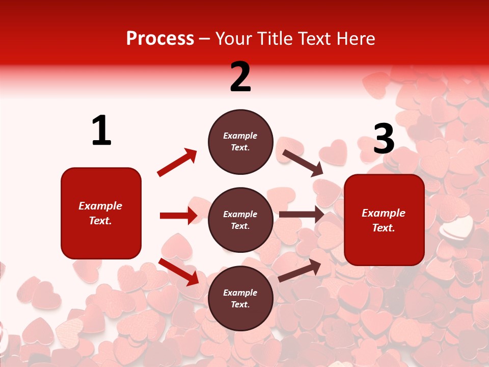 Holiday Romantic Shape PowerPoint Template