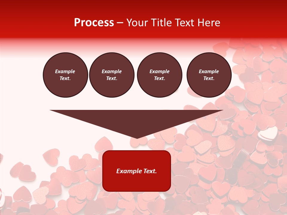 Holiday Romantic Shape PowerPoint Template