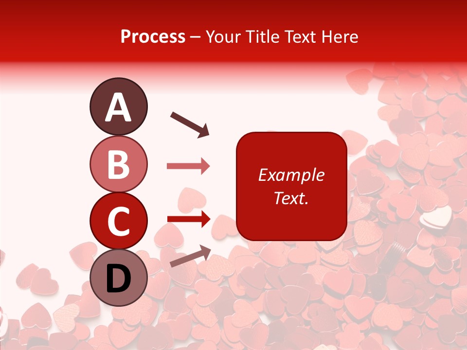 Holiday Romantic Shape PowerPoint Template
