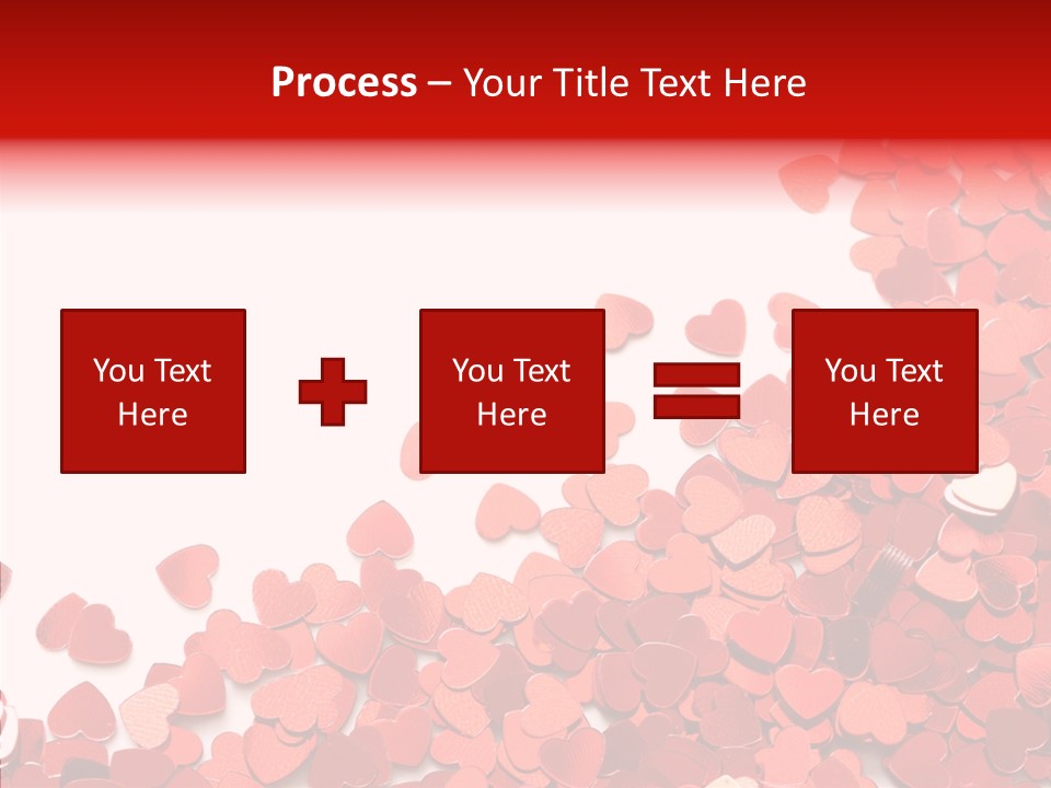 Holiday Romantic Shape PowerPoint Template