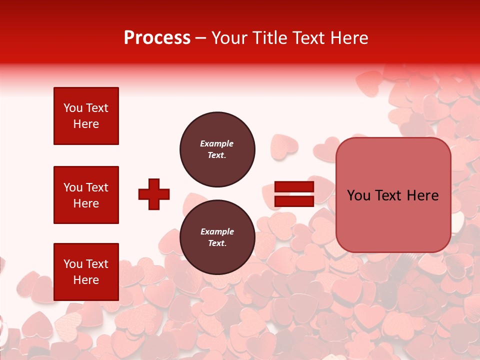 Holiday Romantic Shape PowerPoint Template