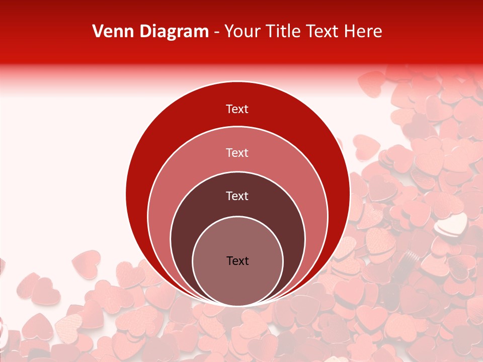 Holiday Romantic Shape PowerPoint Template