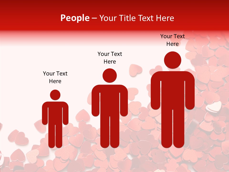 Holiday Romantic Shape PowerPoint Template