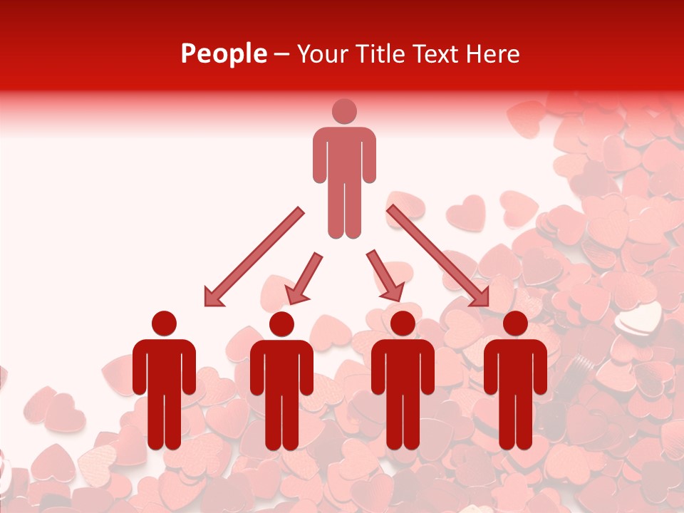 Holiday Romantic Shape PowerPoint Template