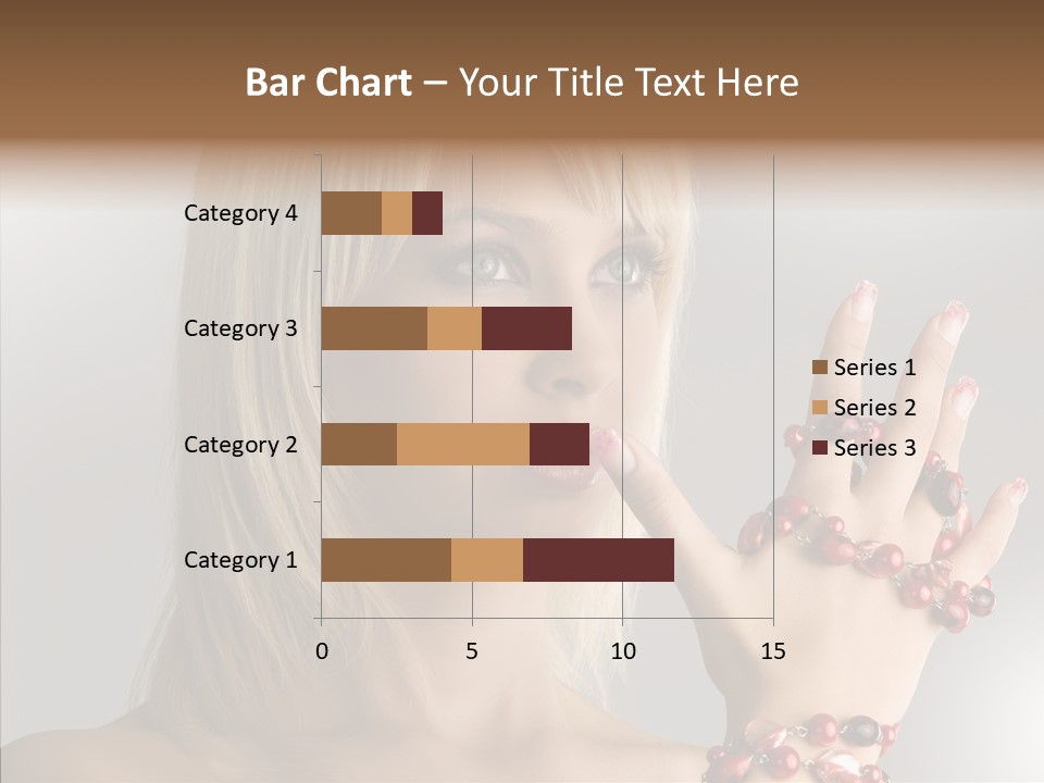 Close Up Fashion Hair PowerPoint Template