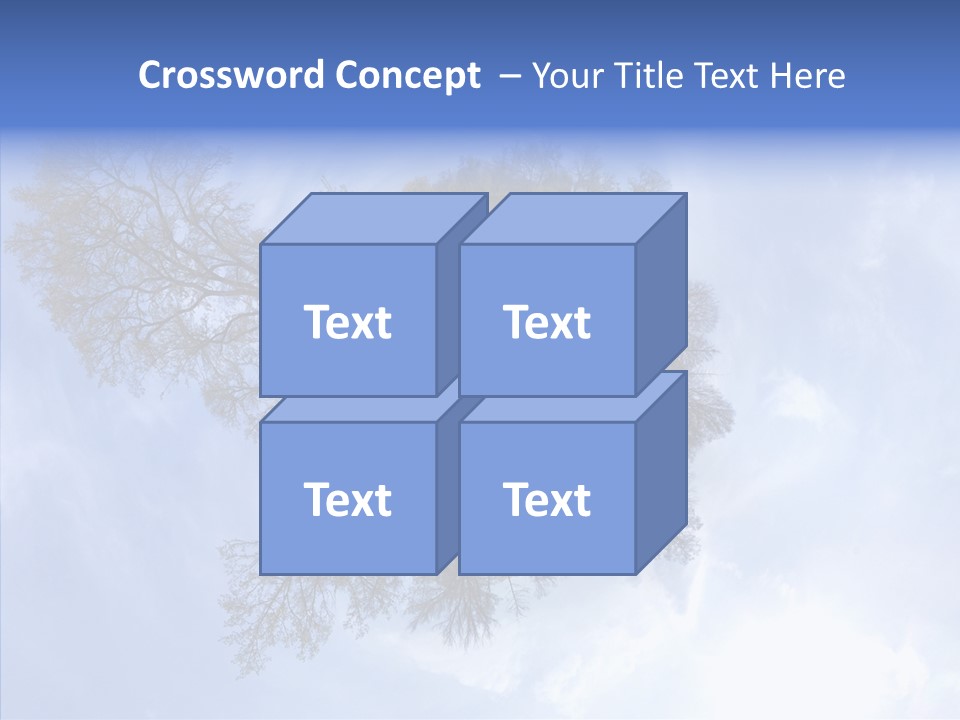 Trees Landscape Planet PowerPoint Template