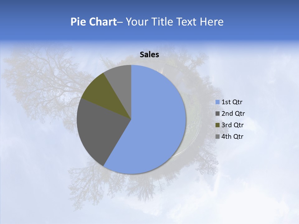 Trees Landscape Planet PowerPoint Template