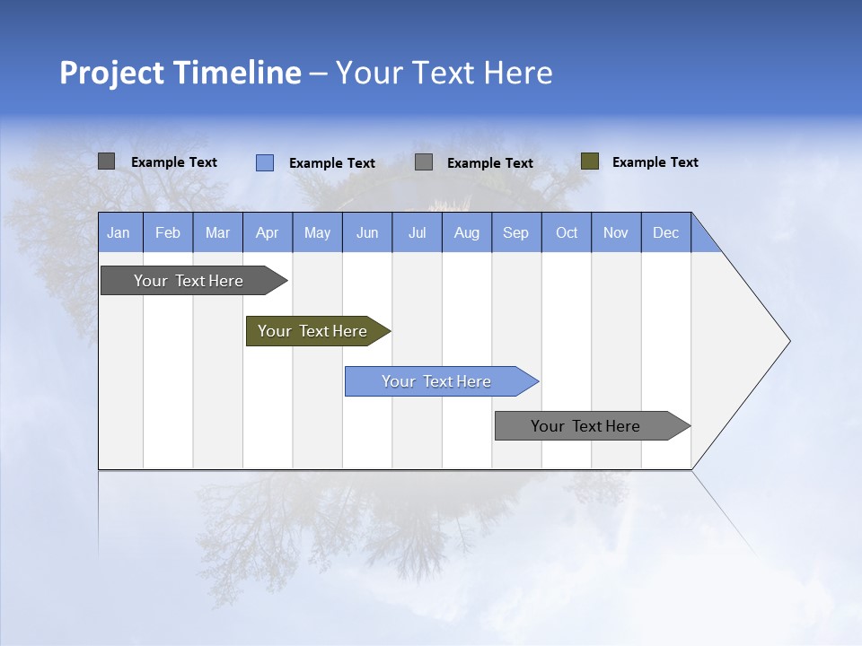 Trees Landscape Planet PowerPoint Template