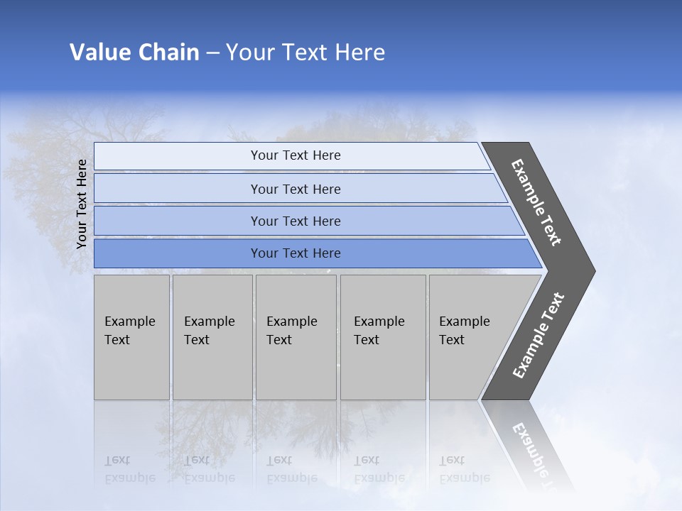 Trees Landscape Planet PowerPoint Template