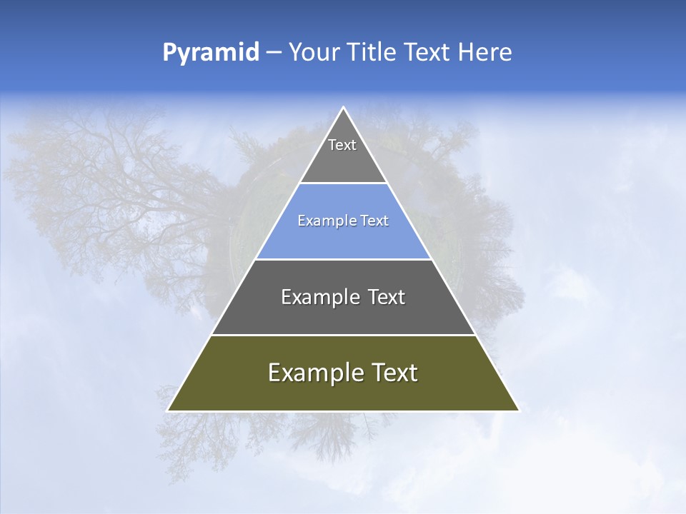Trees Landscape Planet PowerPoint Template