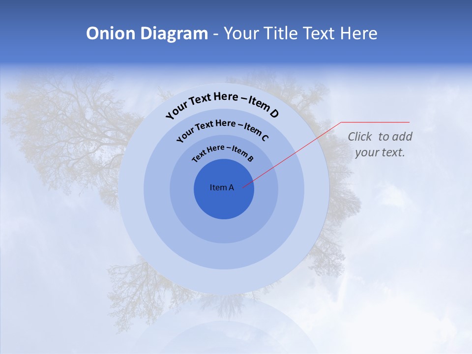Trees Landscape Planet PowerPoint Template