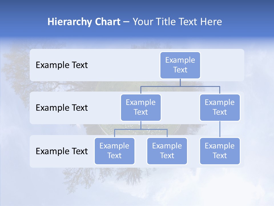 Trees Landscape Planet PowerPoint Template