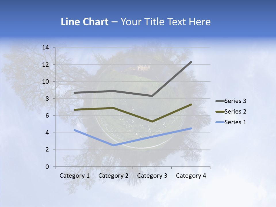 Trees Landscape Planet PowerPoint Template