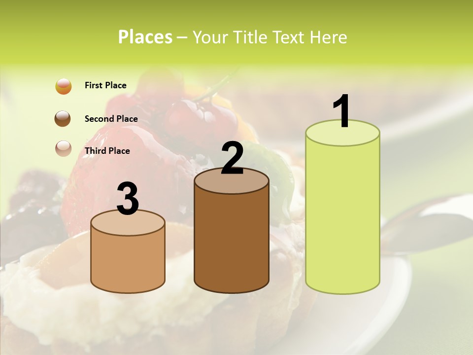 Yummy Strawberry Blackberry PowerPoint Template