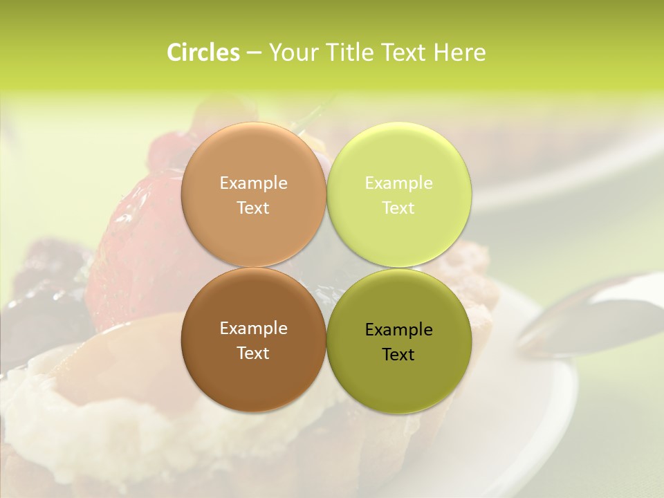 Yummy Strawberry Blackberry PowerPoint Template