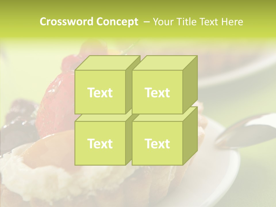 Yummy Strawberry Blackberry PowerPoint Template