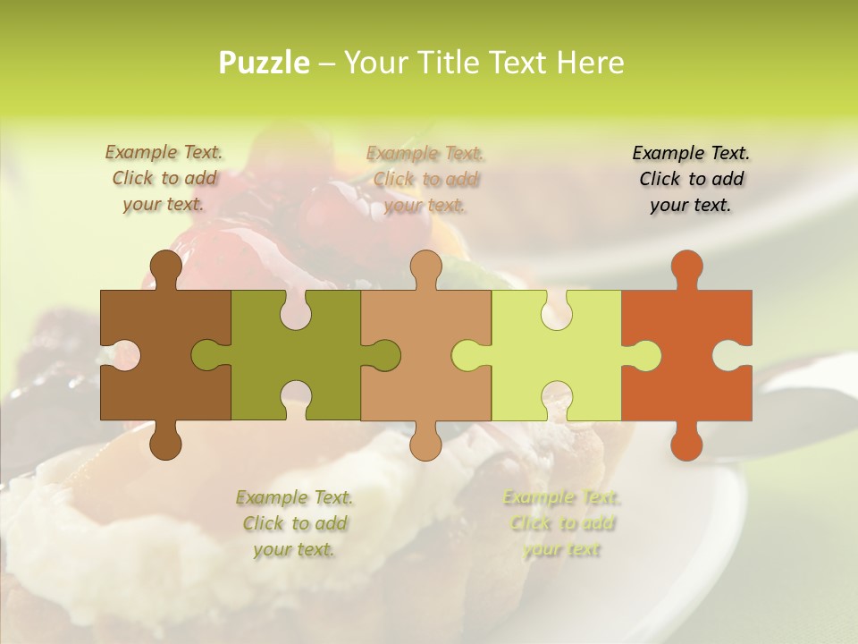 Yummy Strawberry Blackberry PowerPoint Template