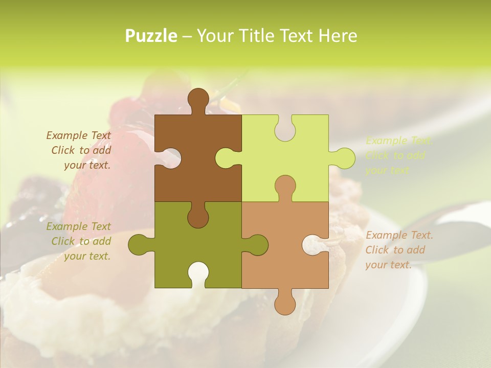 Yummy Strawberry Blackberry PowerPoint Template