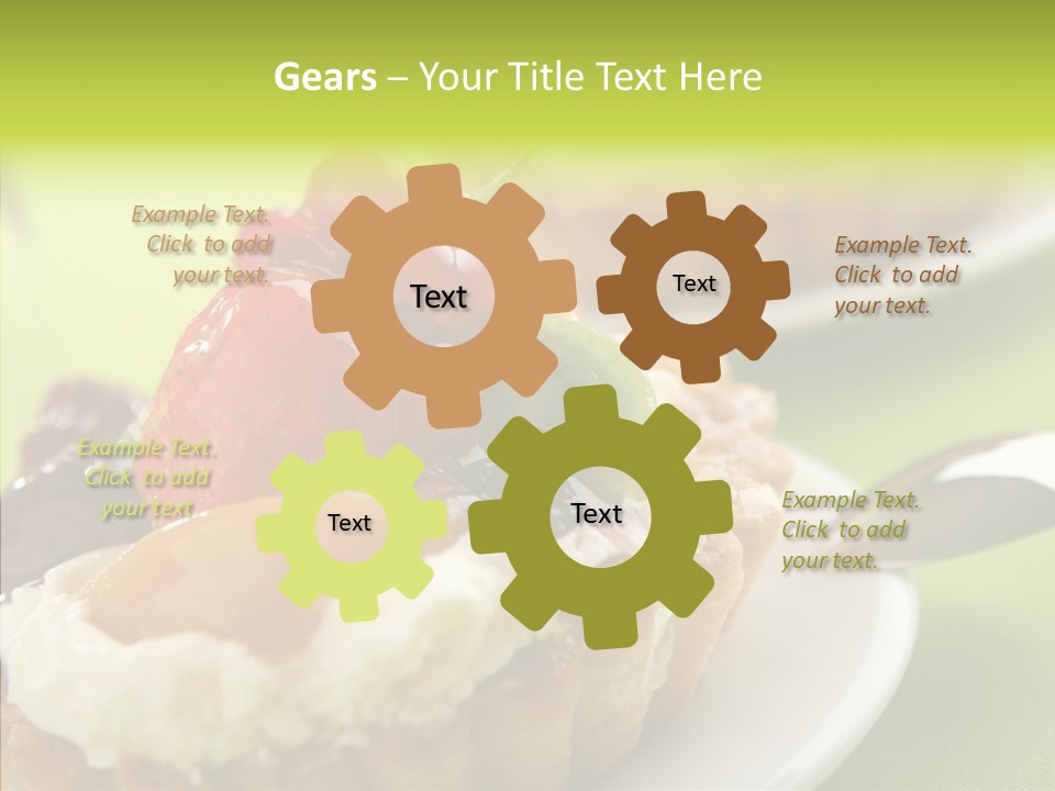 Yummy Strawberry Blackberry PowerPoint Template