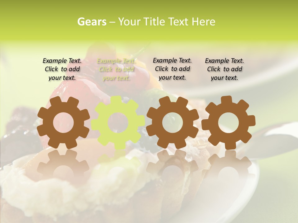 Yummy Strawberry Blackberry PowerPoint Template