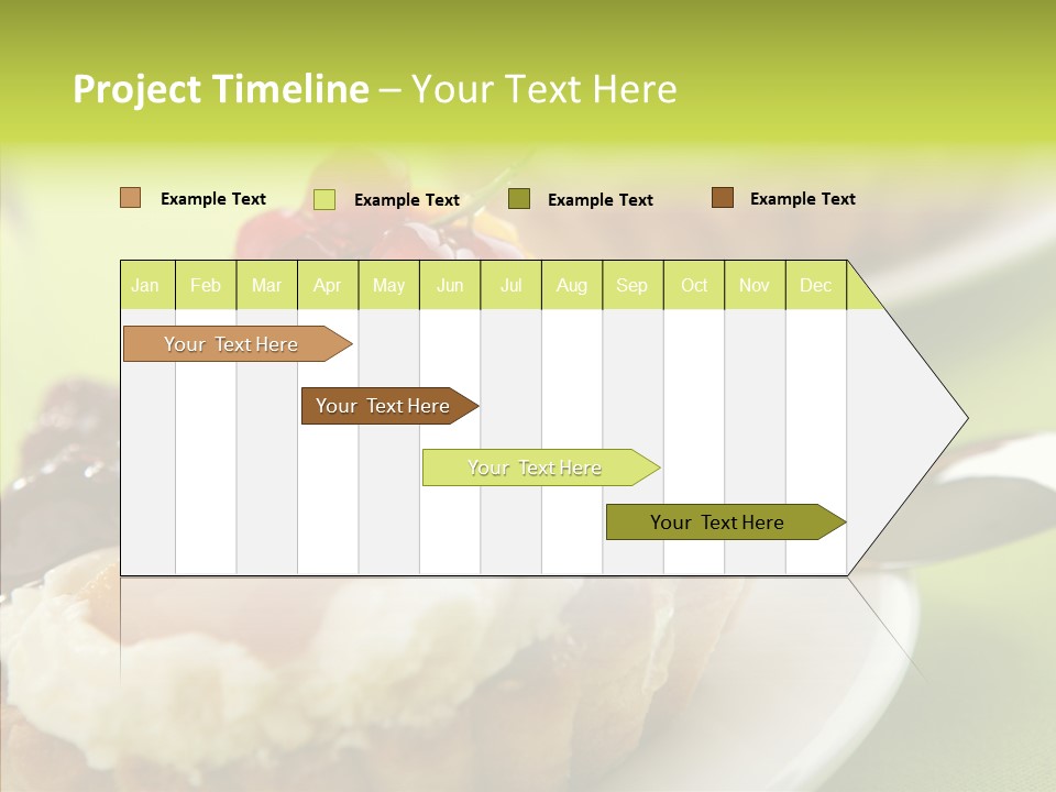 Yummy Strawberry Blackberry PowerPoint Template