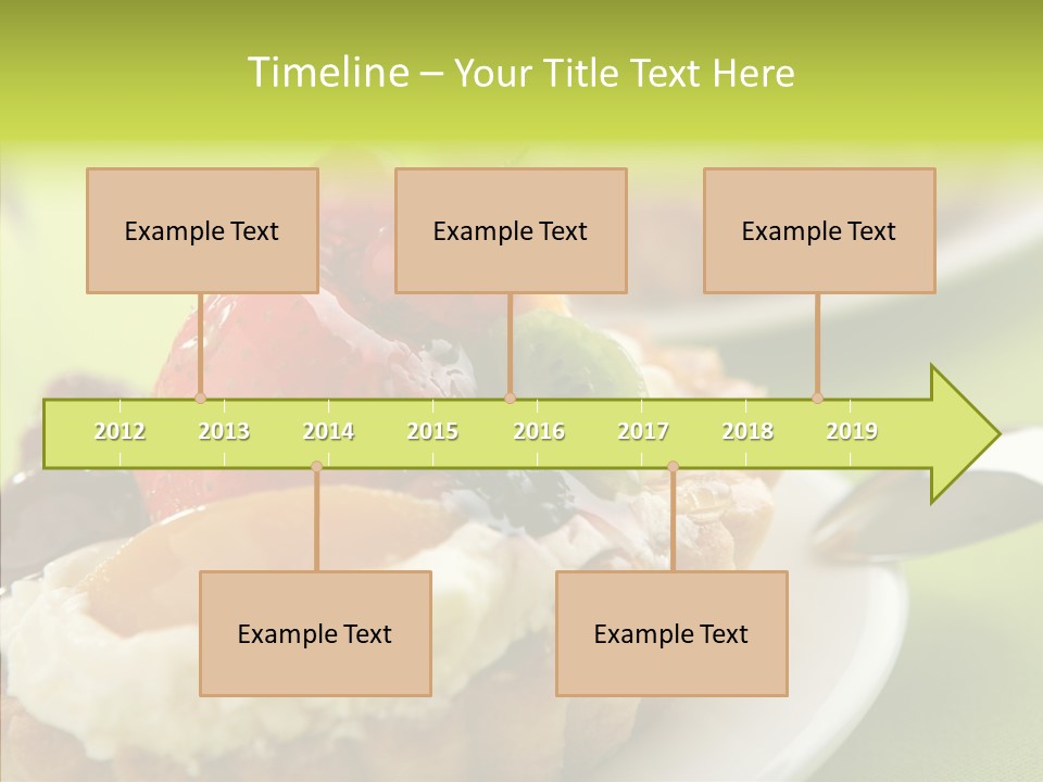 Yummy Strawberry Blackberry PowerPoint Template
