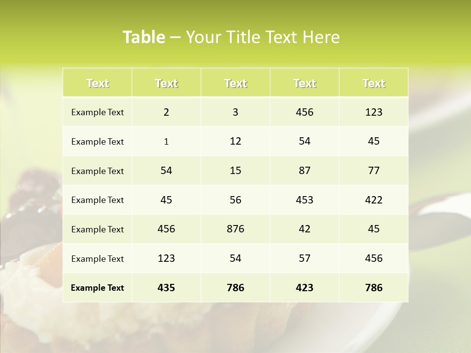 Yummy Strawberry Blackberry PowerPoint Template