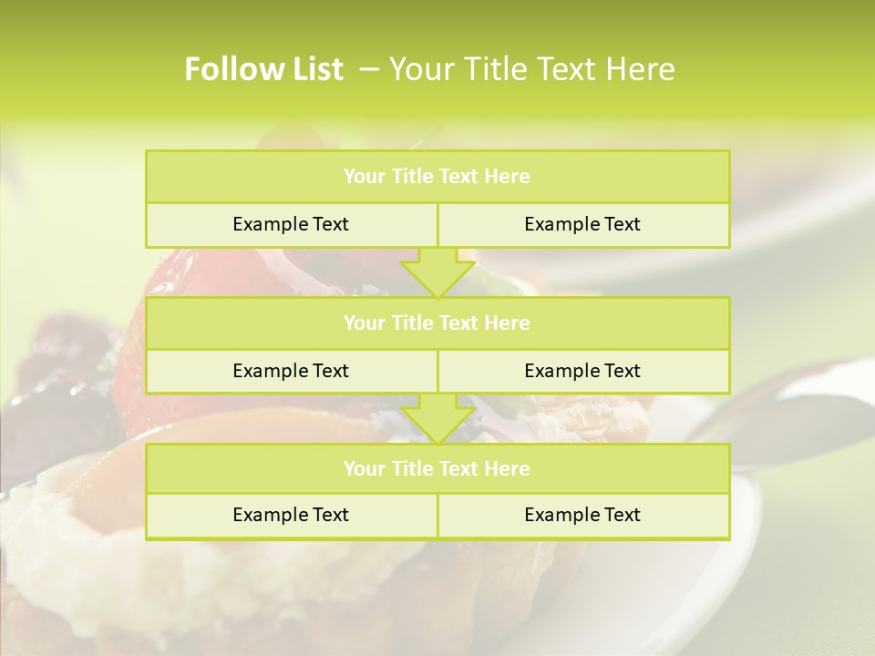 Yummy Strawberry Blackberry PowerPoint Template