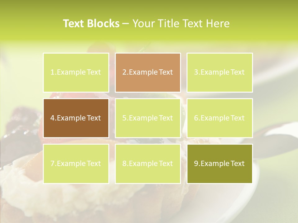 Yummy Strawberry Blackberry PowerPoint Template