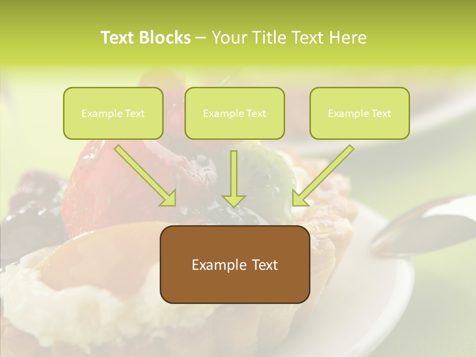 Yummy Strawberry Blackberry PowerPoint Template