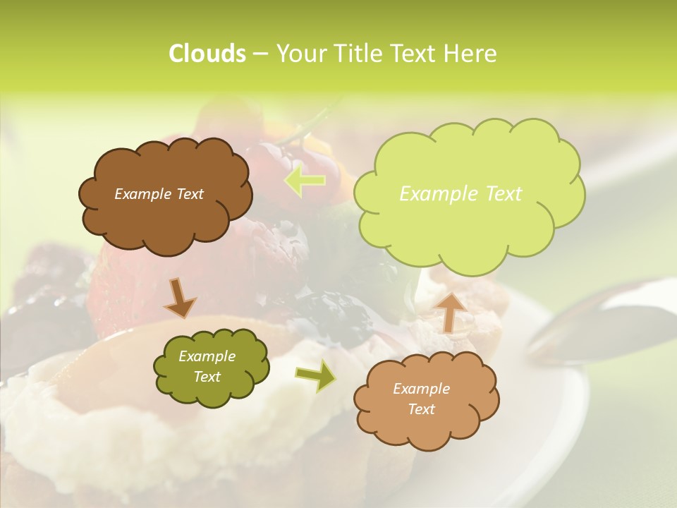 Yummy Strawberry Blackberry PowerPoint Template