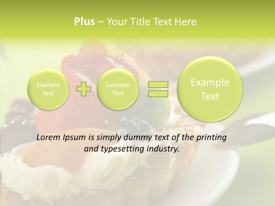 Yummy Strawberry Blackberry PowerPoint Template