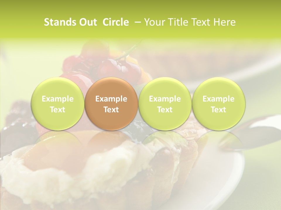 Yummy Strawberry Blackberry PowerPoint Template