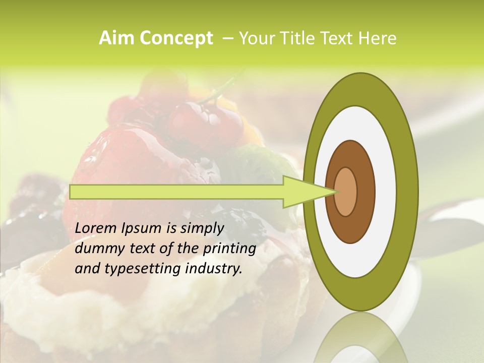 Yummy Strawberry Blackberry PowerPoint Template